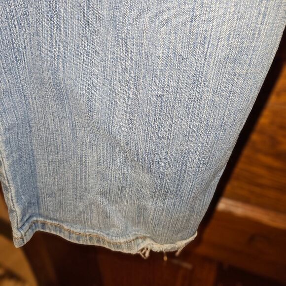 Vintage Y2K Paris Blues Flare Jeans Junior Size 11 | Light Stone Washed Retro - Picture 8 of 13